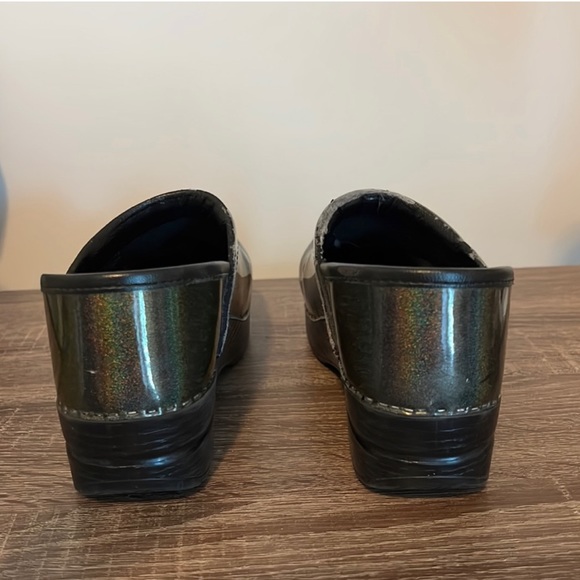 Dansko clogs green size 38 comfortable slip on shoe 8 - Picture 6 of 11